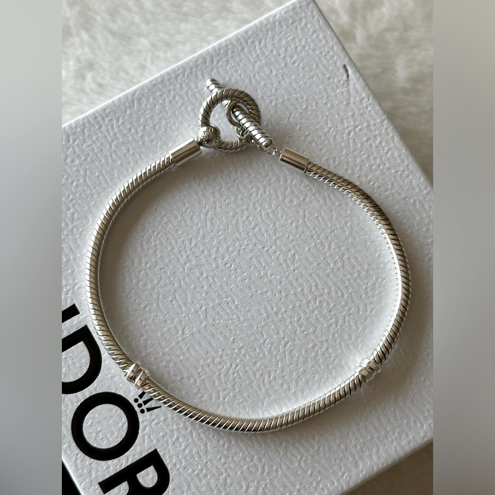 Pandora Sterling Silver Snake Chain Bracelet